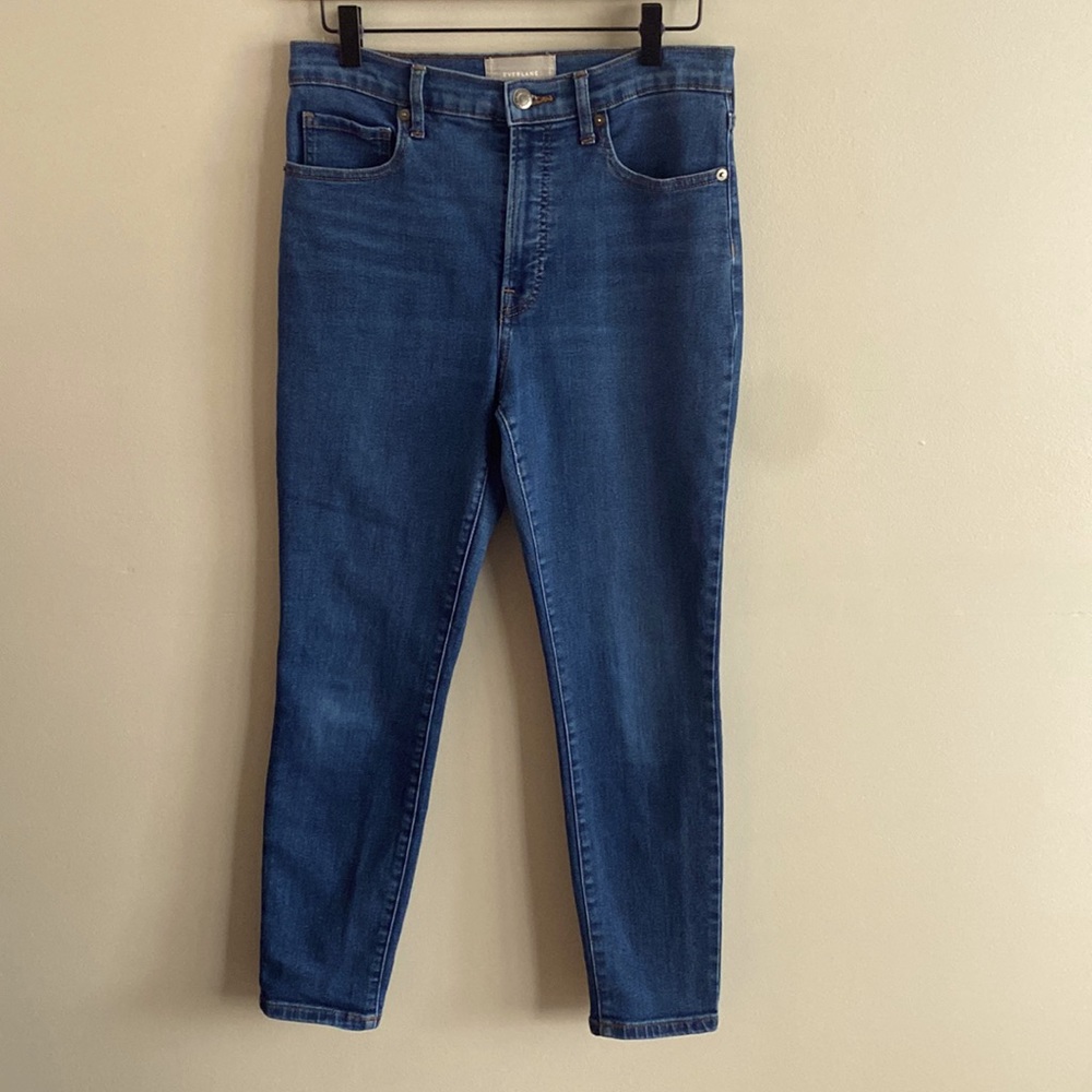 Everlane • high rise ankle jeans